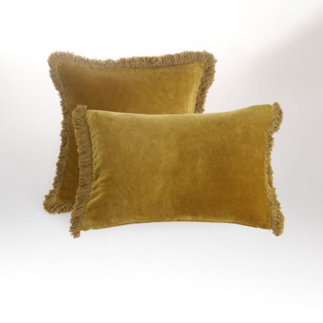 MM Linen - Sabel Cushions - Mustard image 2